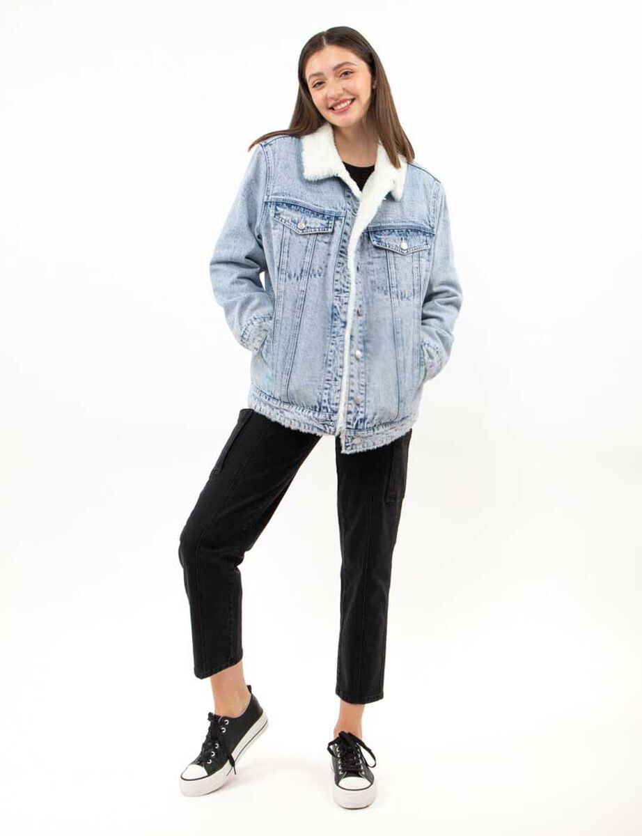 Chaqueta Oversized Mujer Icono