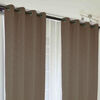 Combo Cortinas Doral Camila 220 x 140 cm Café