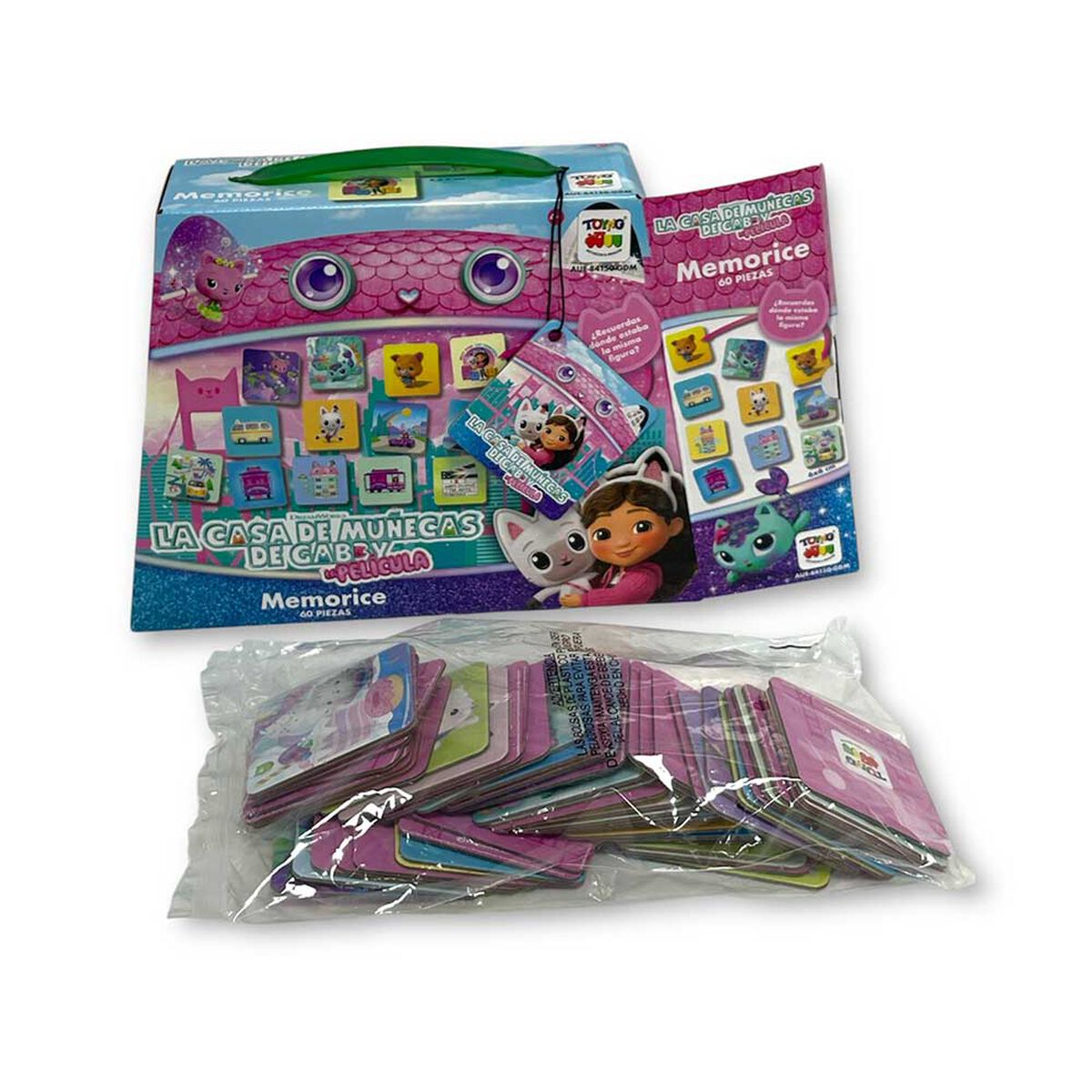 Juego de Mesa Memorice 60 Piezas - Gabby