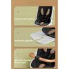 Coche de Paseo 360° 3 En 1 Reclinable Lubabycas Negro