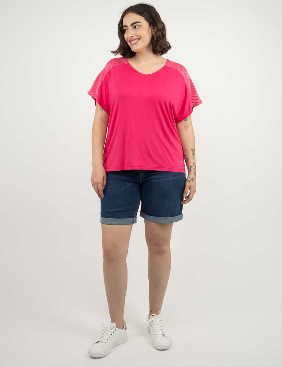 Polera Manga Corta Mujer Extralindas