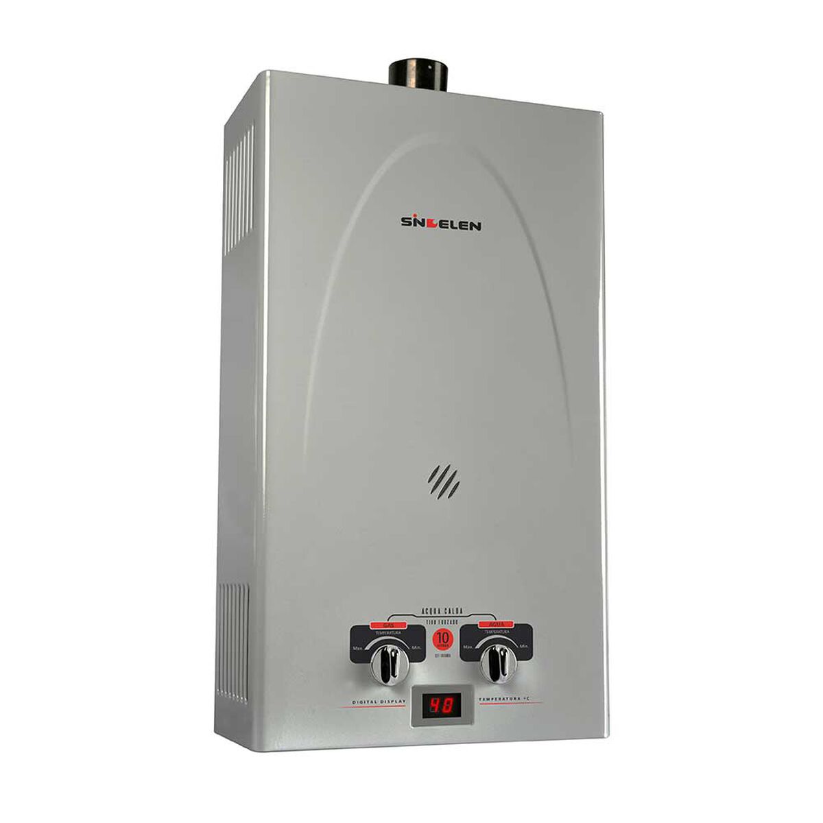 Calefont Gas Natural Sindelen CFF-101GNSI 10 lt Tiro Forzado