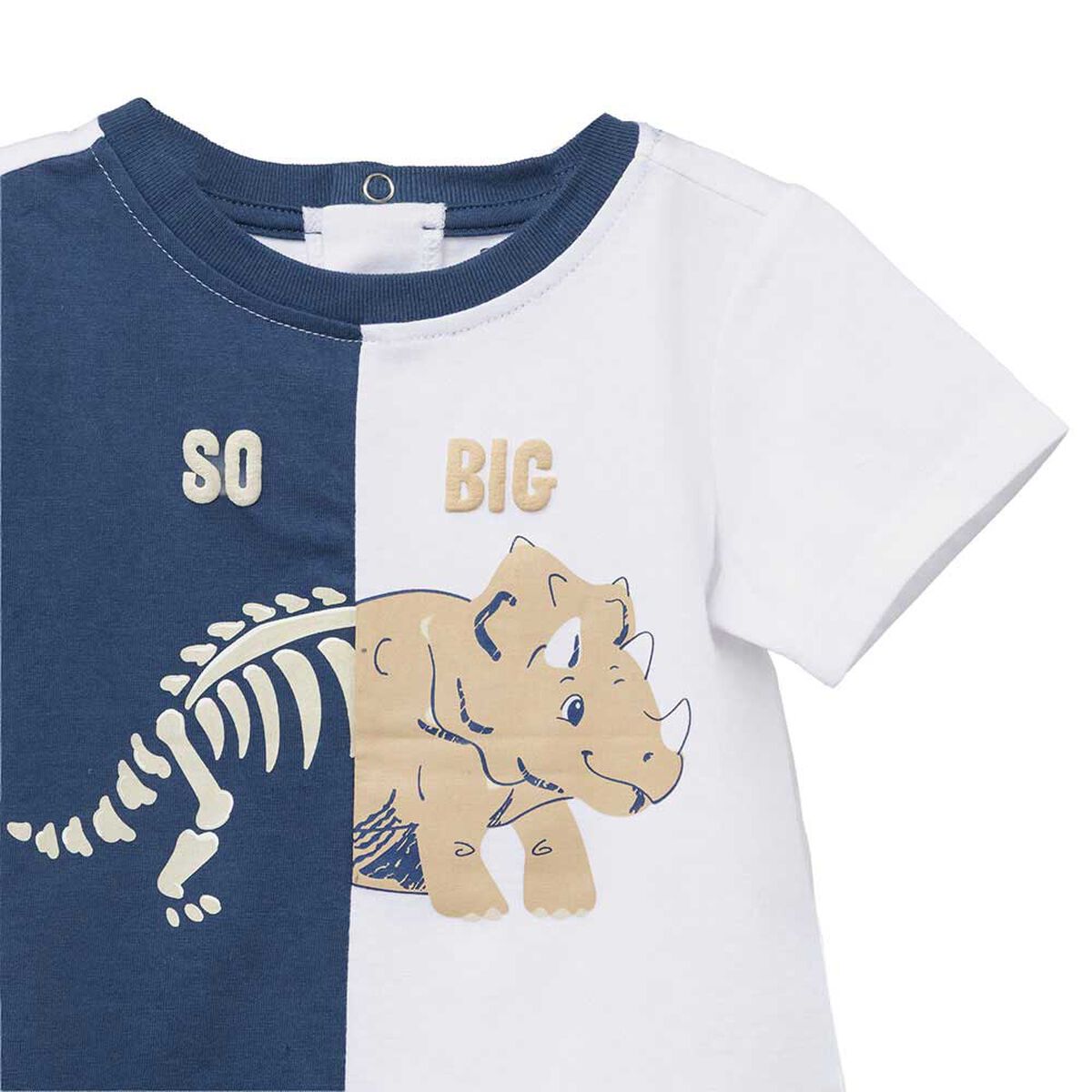 Polera Dino Manga Corta Chess Baby