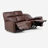 Sof&aacute; Reclinable Rosen Tolosa 3 Cuerpos Marr&oacute;n