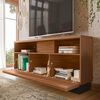Rack TV Marau Altavision Hasta 75" Café Negro