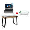 Combo Notebook Hyundai HyBook Plus Core i5 8GB 256GB SSD 14" + Multifuncional HP 2375 Deskjet + Escritorio Zibel Nepal Natural