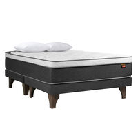 Cama Europea Celta Everest Cobre King + 2 Almohadas Cotton 50 x 90 cm