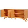 Rack TV Roca Cantos Hasta 75" Canela
