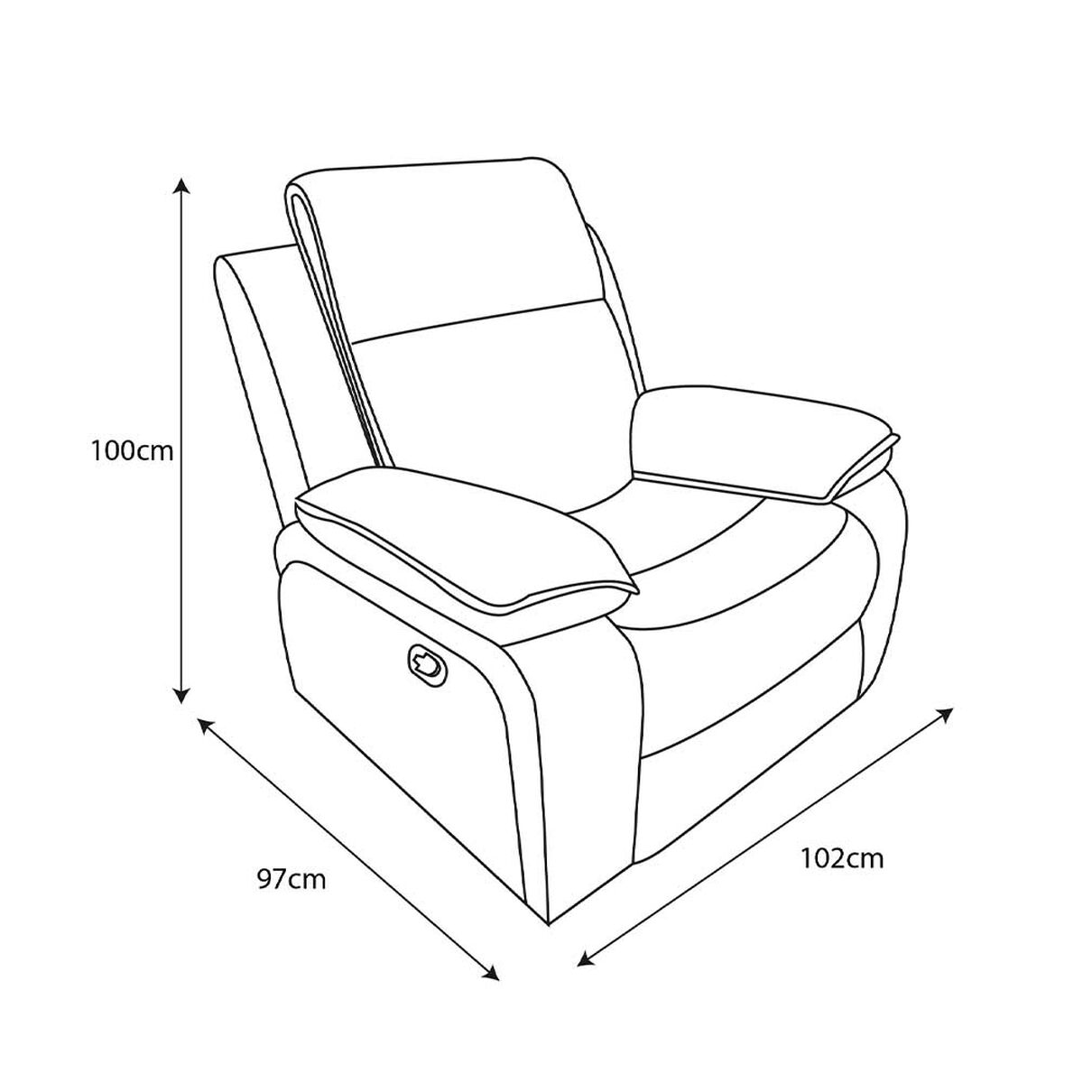 Bergere Zoy Home Brunei Negro