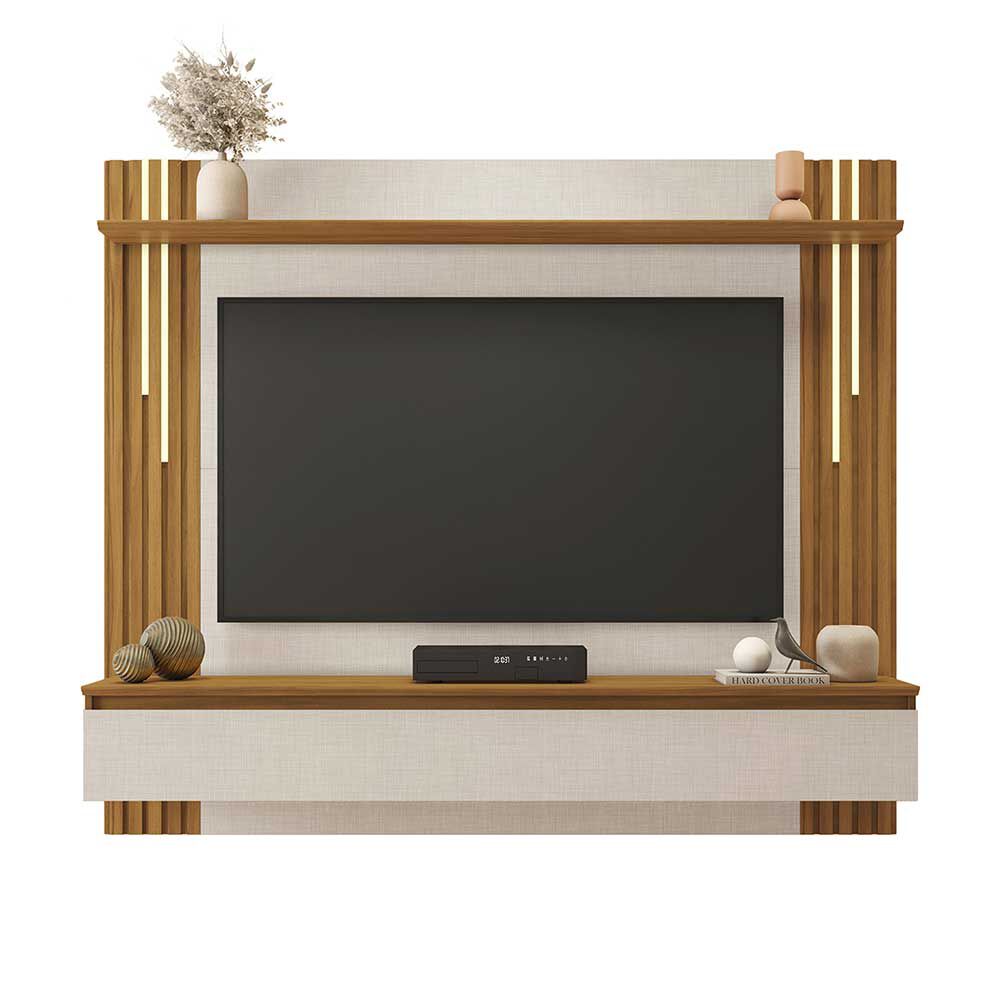 Panel TV Home Mobili Sydney Hasta 65" Gris