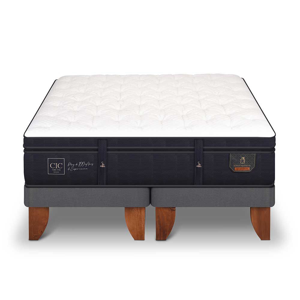 Cama Europea CIC Base Dividida King Súper Premium