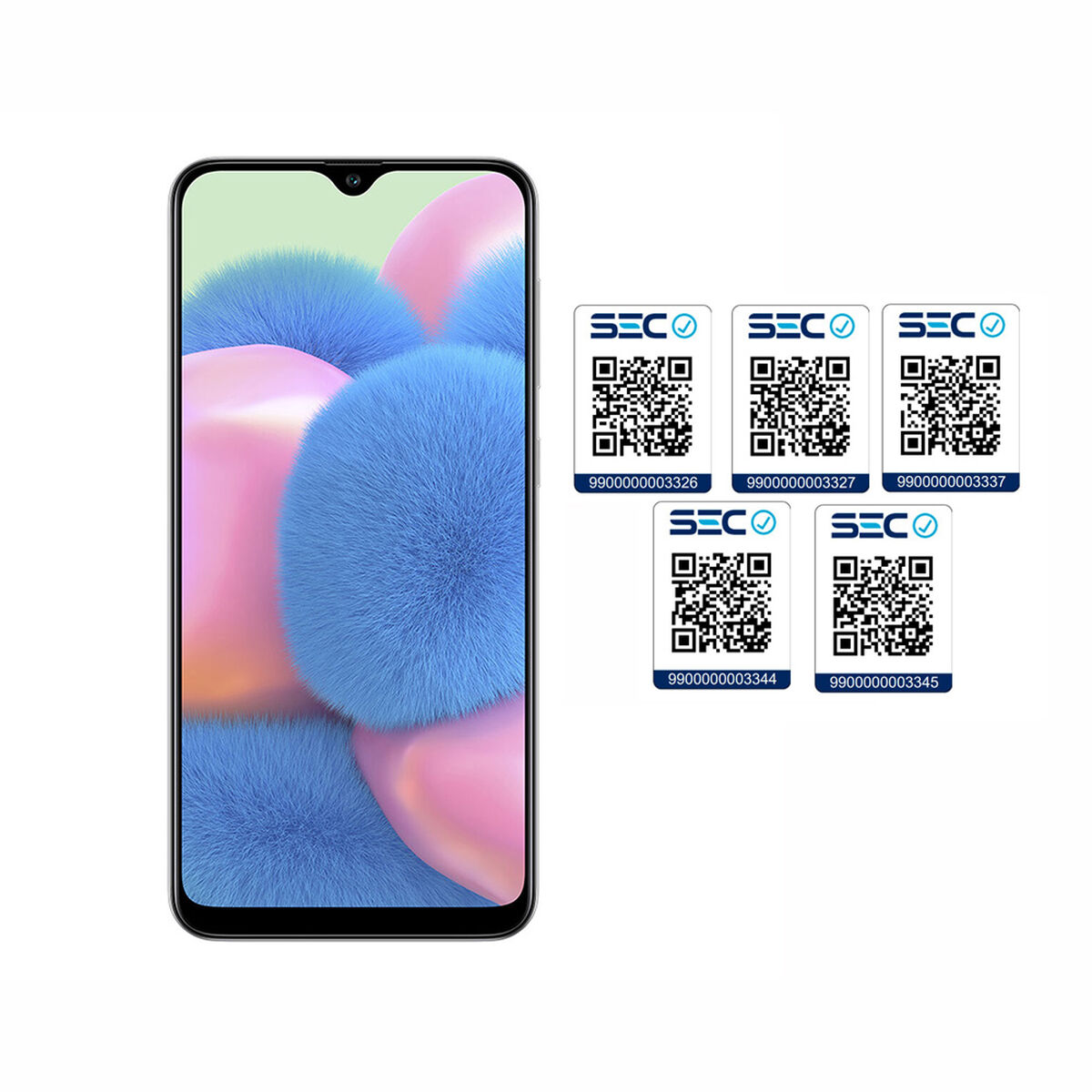 Celular Samsung Galaxy A30s 128GB 6.4" Blanco Liberado