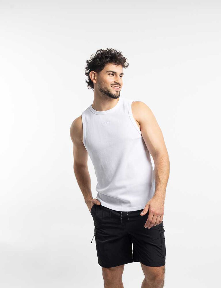 Polera Sin Mangas Hombre Icono