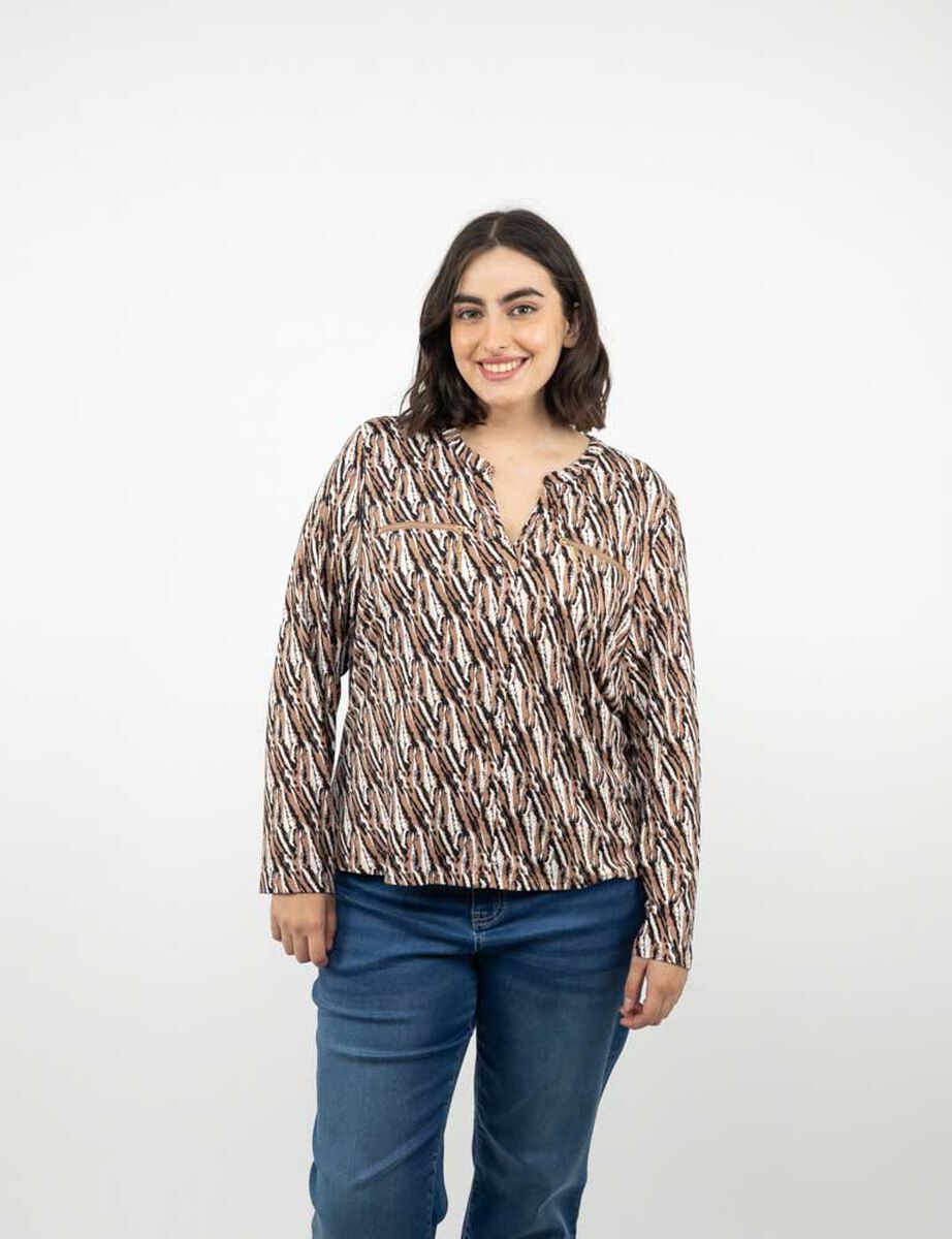 Polera Manga Larga Mujer Extralindas