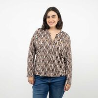 Polera Manga Larga Mujer Extralindas Taupe
