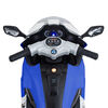 Moto de Carrera a Batería Musical Baby Way Azul