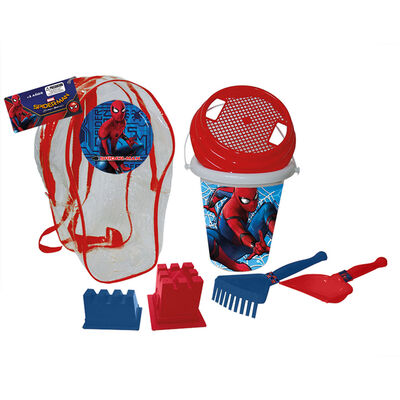 Imagen 1 del producto Set De Playa Mochila Con Accesesorios Spiderman Marvel