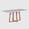 Juego de Comedor Roca Nara 6 Sillas Beige