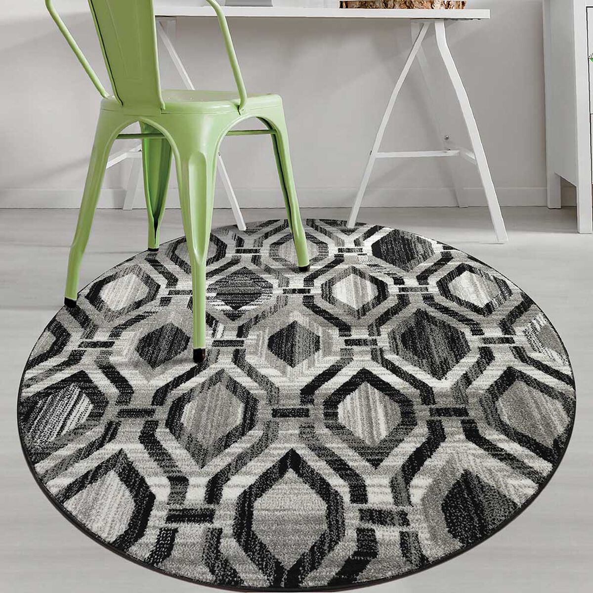 Alfombra Modalfo Elite Negra 160 x 160 cm