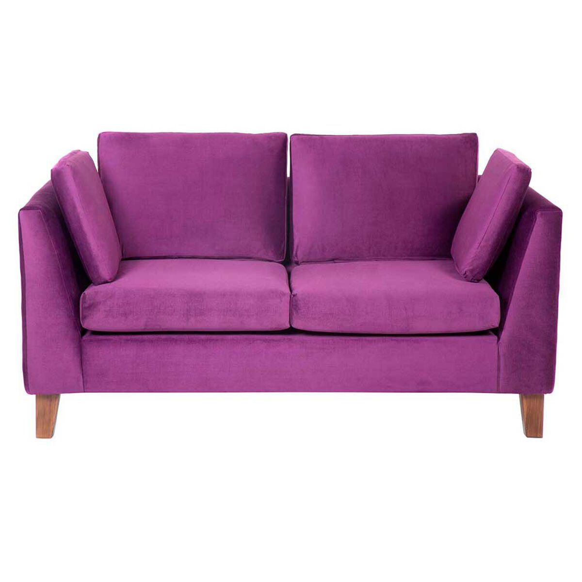 Sof&aacute; Barra Design Estocolmo 2 Cuerpos Morado
