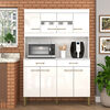 Kit Cocina Vekkahome Laura 8 Puertas Blanco