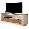 Rack TV Vekkahome Gem Hasta 60" Blanco