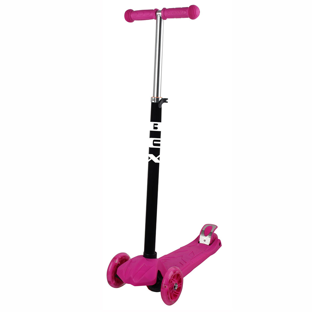 Scooter Rosado 3 Ruedas Bex 56 Cm
