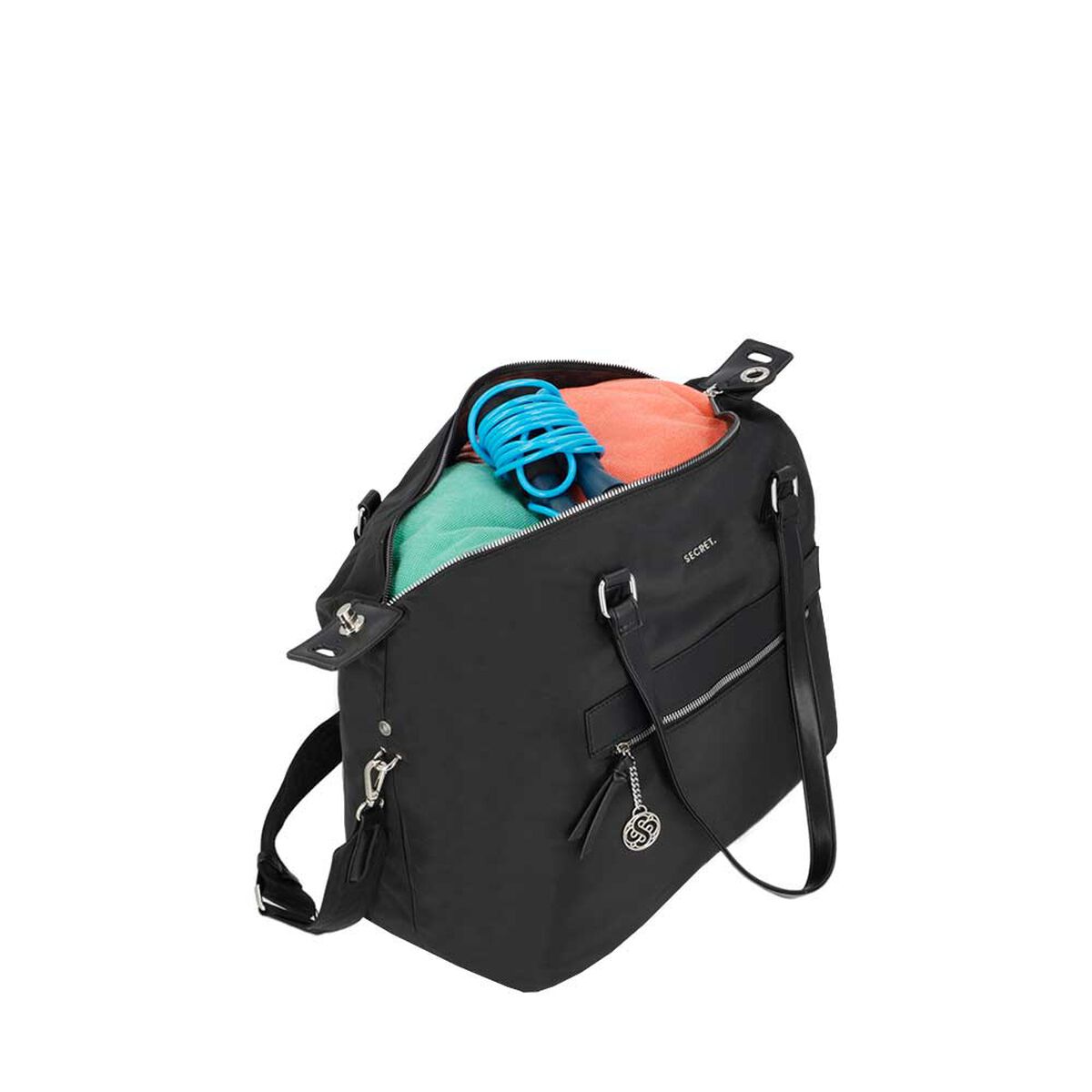 Bolso de Viaje Secret Belfast SS25 L Negro