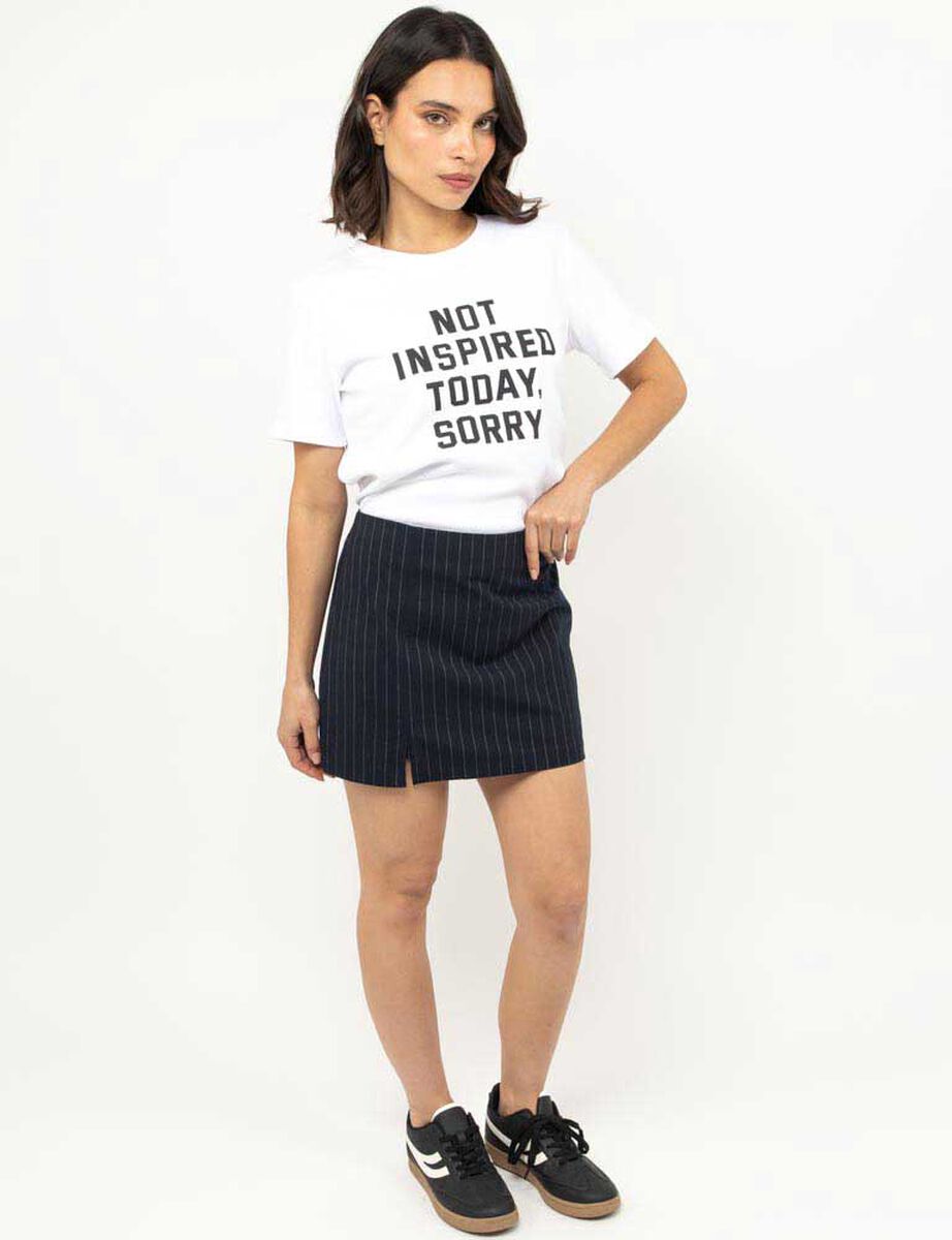 Falda Mini Sastrero Mujer Zibel