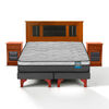 Cama Europea Flex 2 Plazas Dream Pocket Box B/D + Set Lorraine