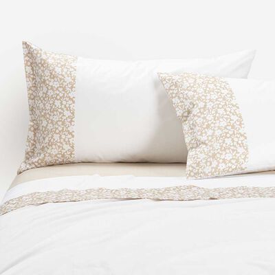 Juego de Sábanas Rosen 180 Hilos King Guarda Spring Beige