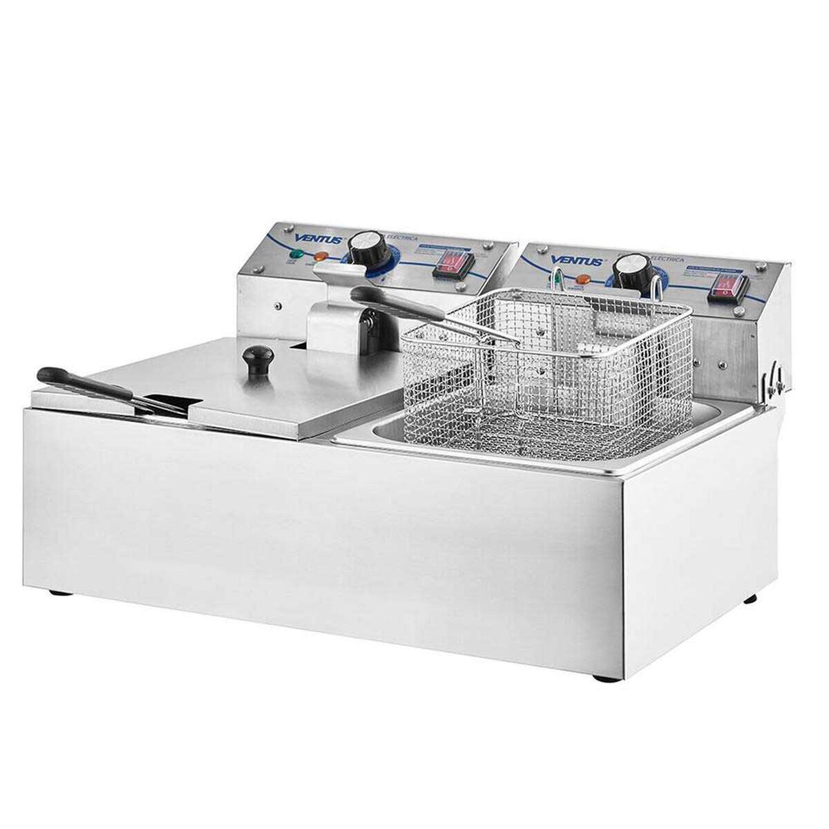 Freidora Industrial Ventus VFS-062 2 Dep&oacute;sitos