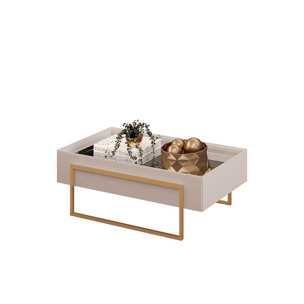 Mesa de Centro Vekkahome Pilar Blanco