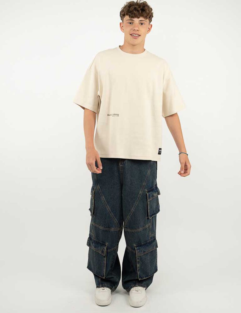 Polera Manga Corta Hombre Icono