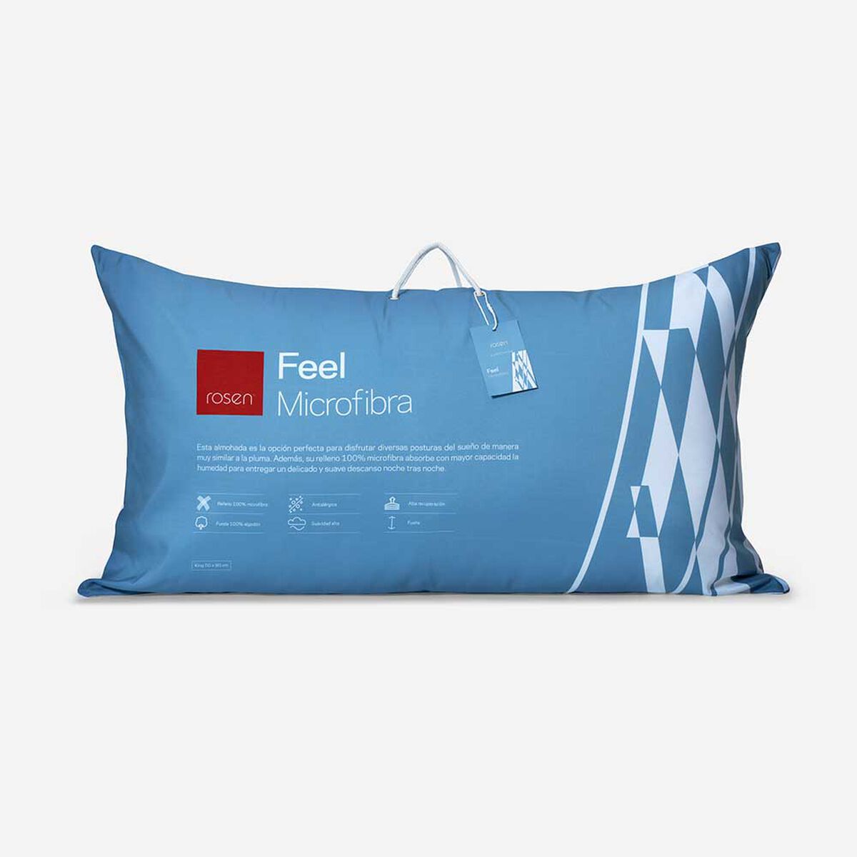 Almohada Rosen Feel Microfibra 50x90 cm