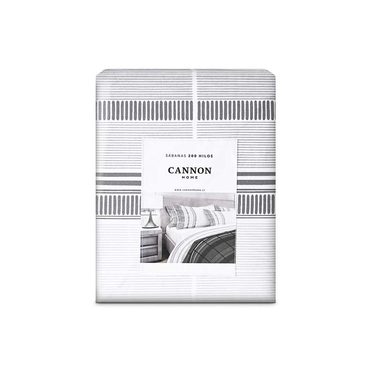 Juego de Sábanas Estampado Cannon 200 Hilos 1,5 Plazas Express