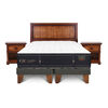 Cama Europea CIC Base Dividida S&uacute;per King Grand Premium + Respaldo + Veladores