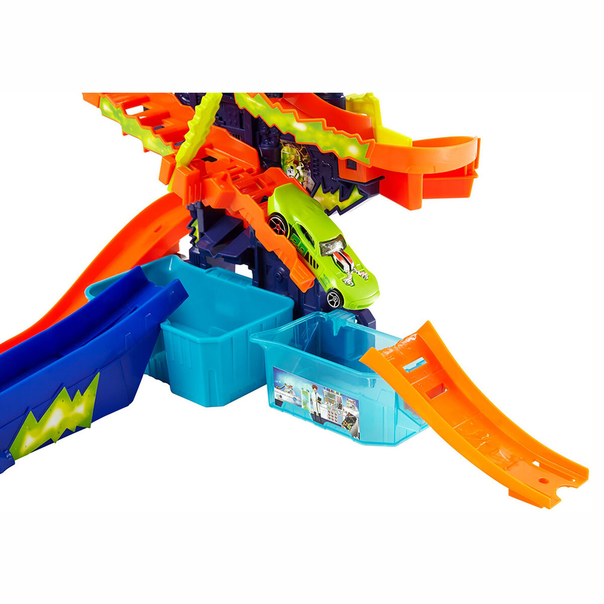 Pista de Autos Hot Wheels Color Shifters Laboratorio Científico