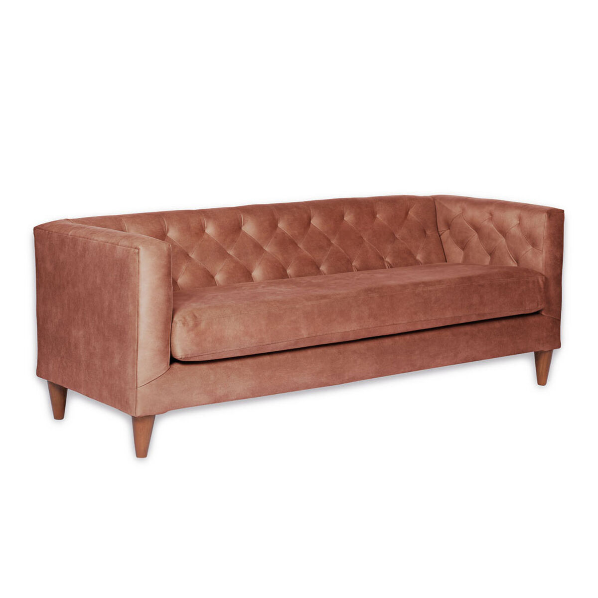 Sofá Latam Home Brescia 3 Cuerpos Tabaco