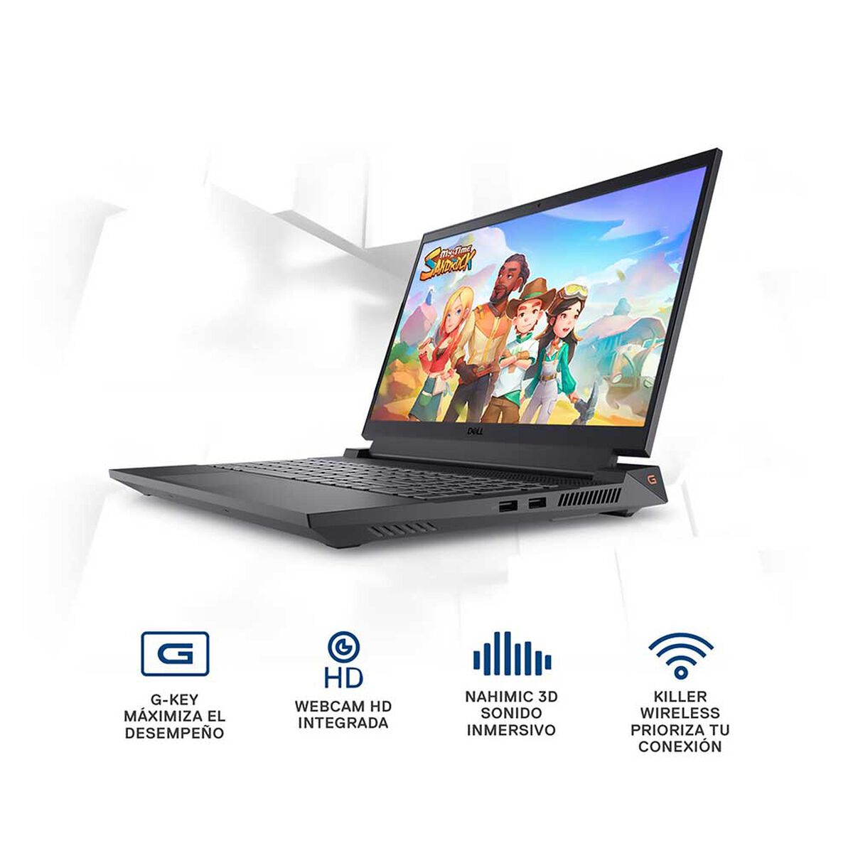 Notebook Gamer Dell G15 5535 Ryzen 7 16GB 512GB SSD 15,6" NVIDIA RTX 4060