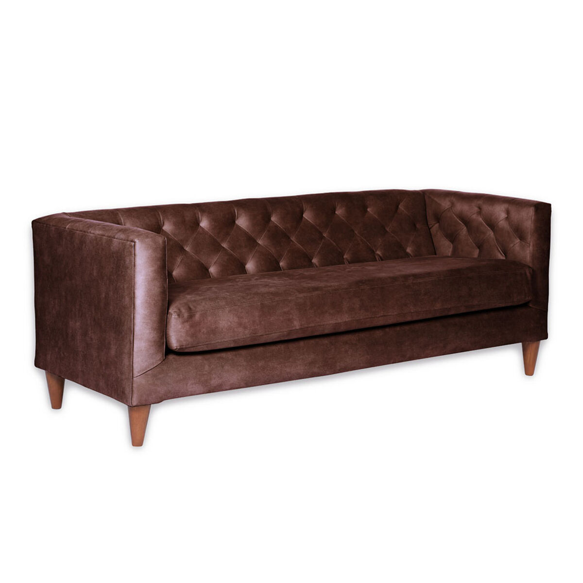 Sof&aacute; Latam Home Brescia 3 Cuerpos Caf&eacute;