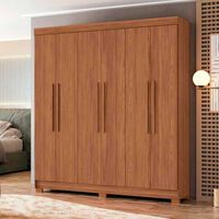 Clóset Onessta Toledo 6 Puertas 2 Cajones Jatoba