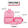 Triple Pack 5XT Mochila Ni&ntilde;a Xtrem Unicornio P&uacute;rpura