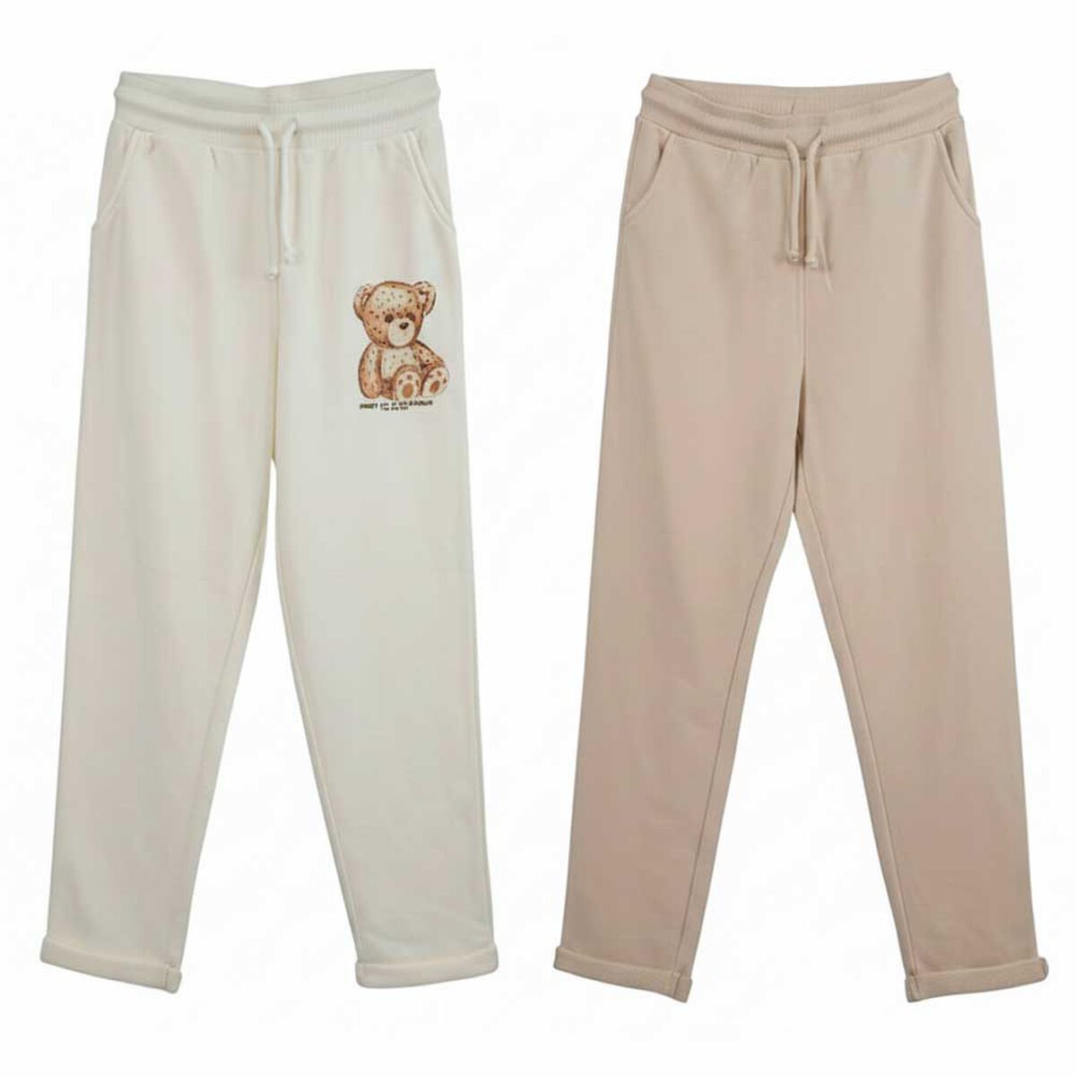 Pack 2 Pantal&oacute;n Buzo Ni&ntilde;a de Algod&oacute;n Chess