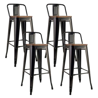 Imagen 1 del producto Pack 4 Pisos Novahus Tolix Negro