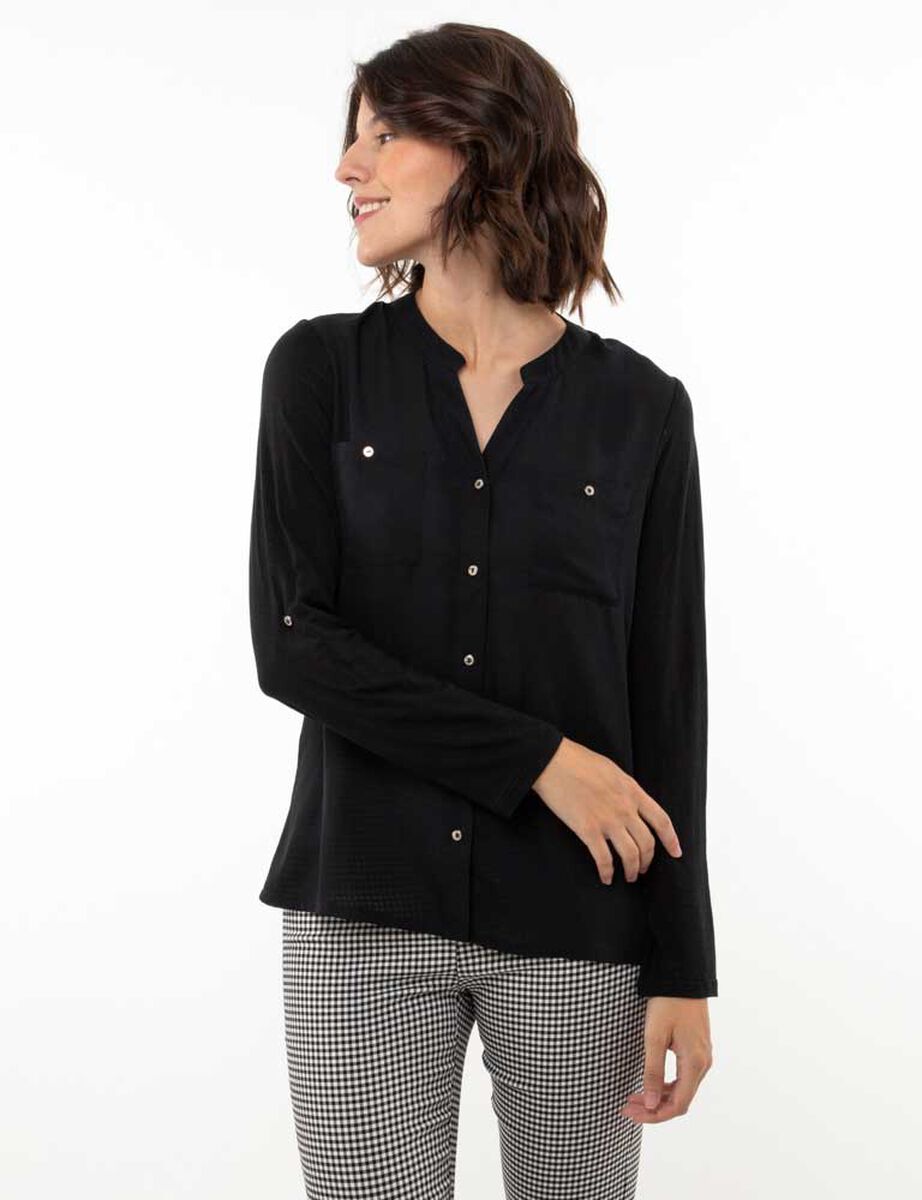 Blusa Manga Larga Mujer Zibel