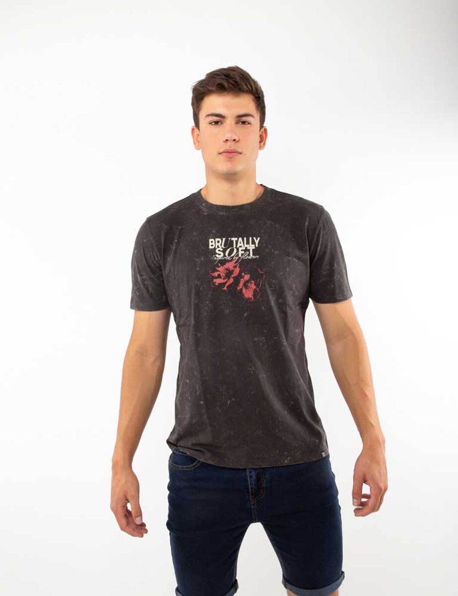 Polera Con Estampado Hombre Fiorucci