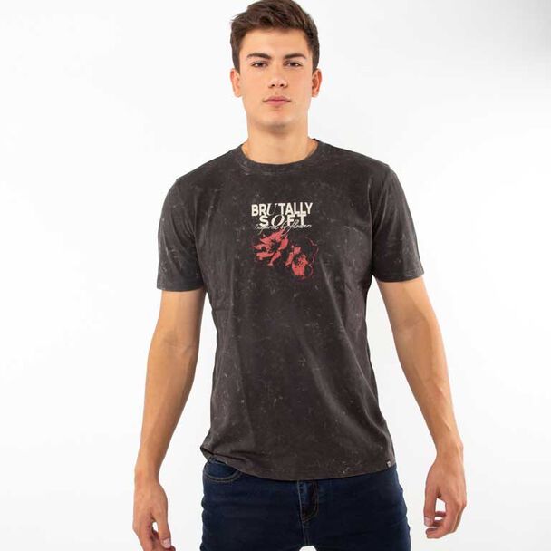 Polera Con Estampado Hombre Fiorucci