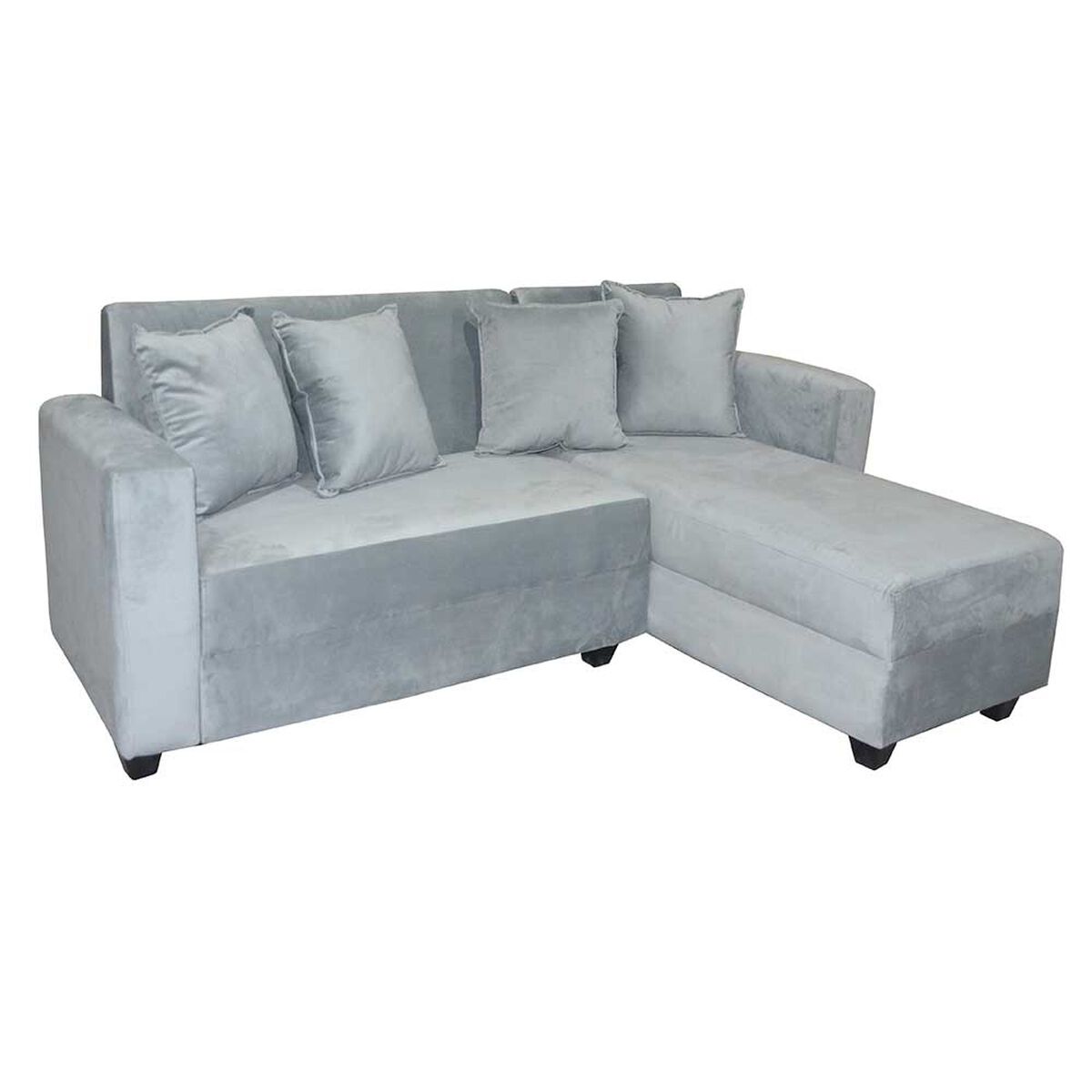 Sof&aacute; Modular Muebles MYM Maite 4 Cuerpos Gris