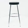Silla Bar TuHome Londrina Aluminio Negra